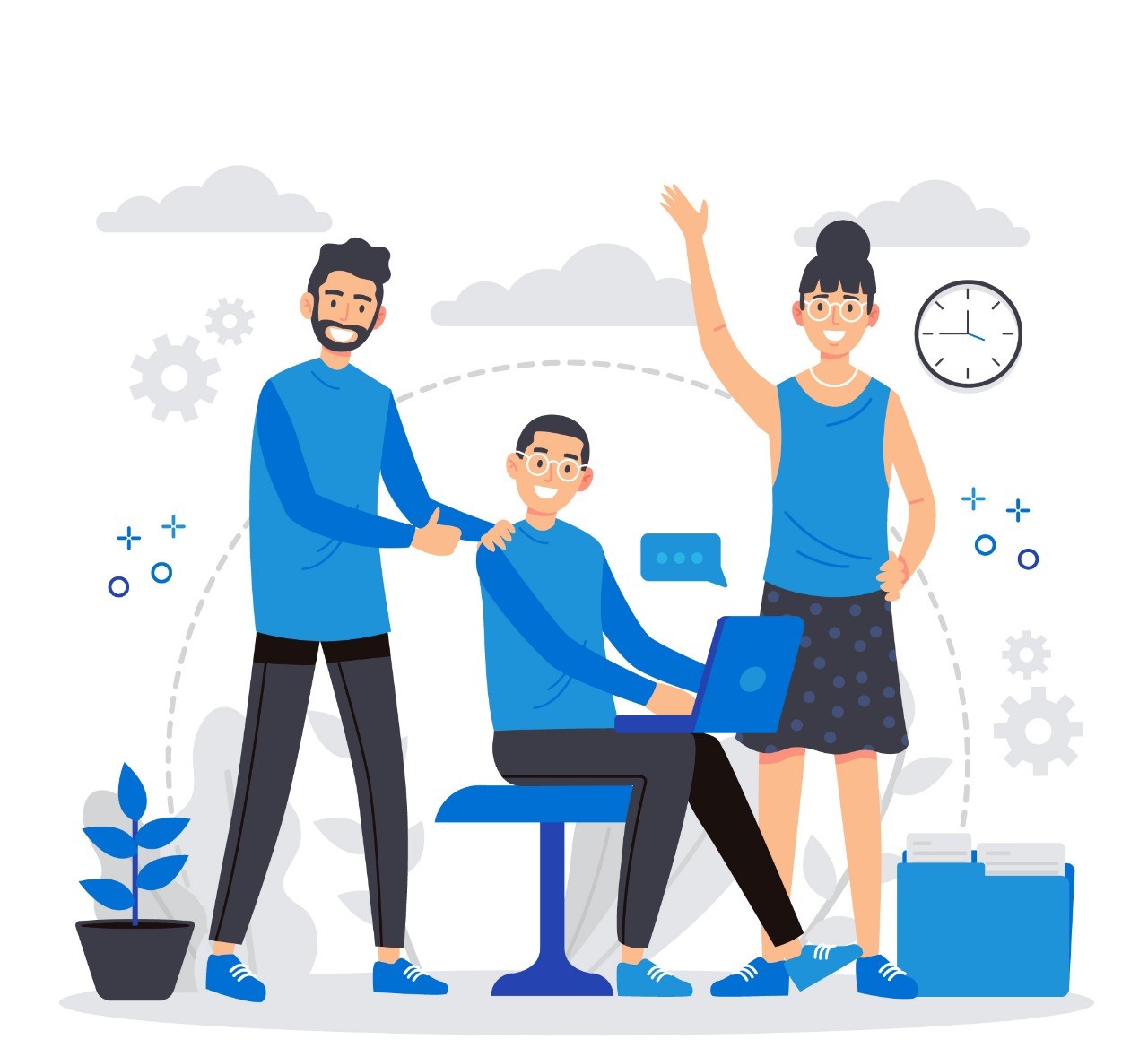 Our Team Illustration